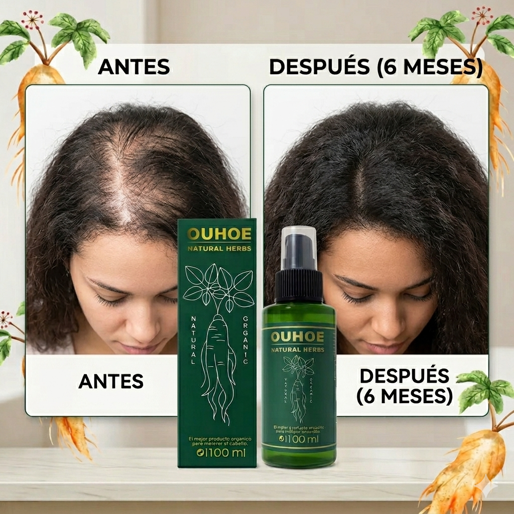 GinsengBoost™–Estimulante crecimiento capilar