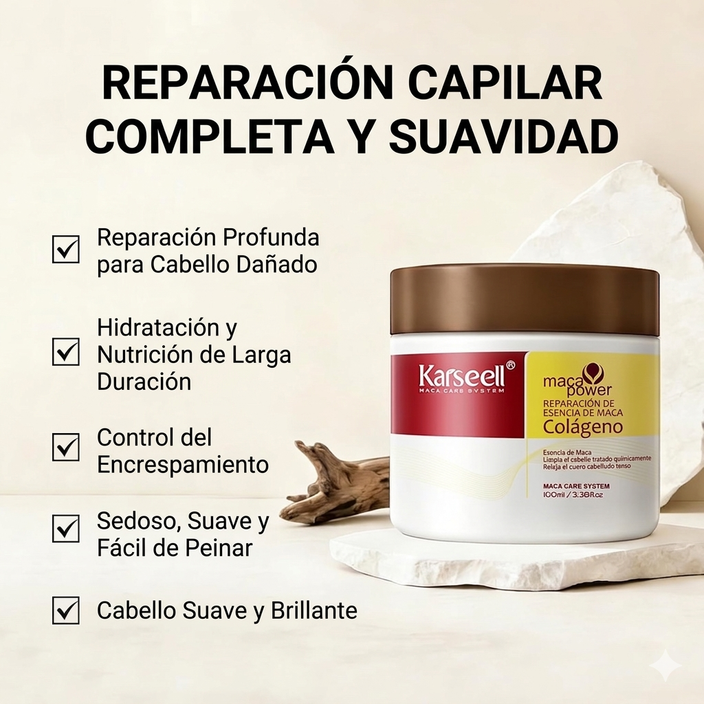 Karseell-CollagenMask™ –Reparacion profunda y nutrición intensa