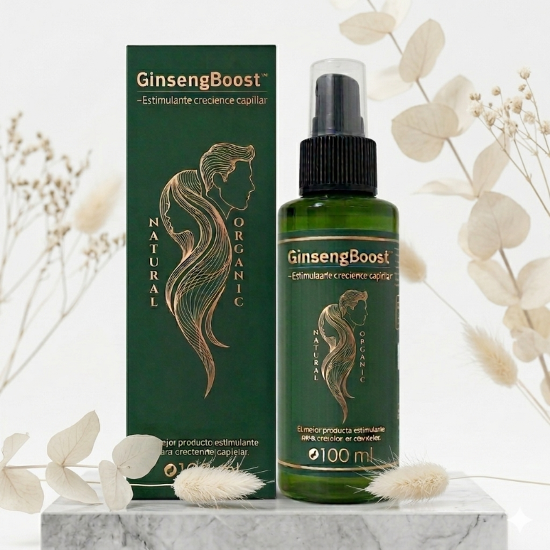 GinsengBoost™–Estimulante crecimiento capilar