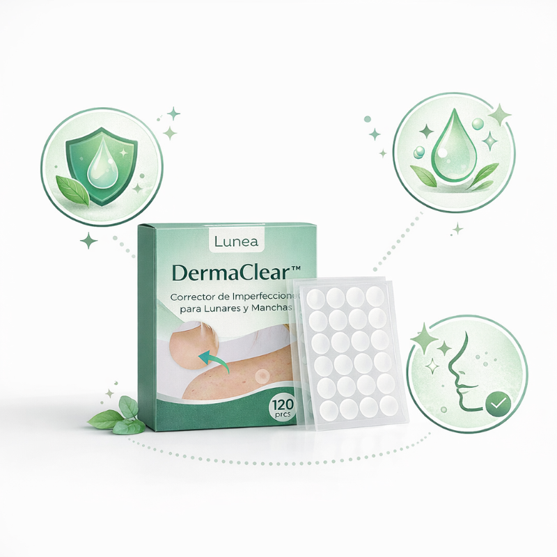 DermaClear™–Corrector de imperfecciones para lunares y manchas