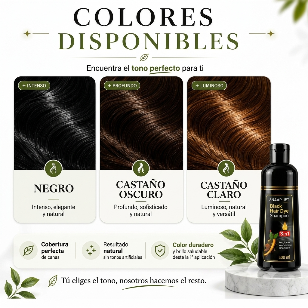HairDye™–Nutrición y color en un paso