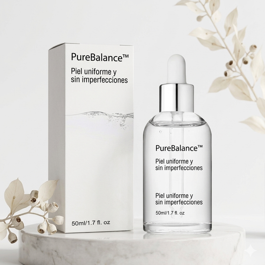 PureBalance™–Piel uniforme y sin imperfecciones